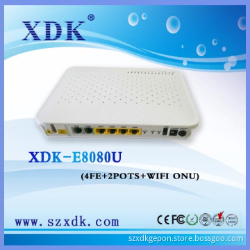 4FE 2pon gpon onu FTTH/FTTB wifi ont /FTTH modem